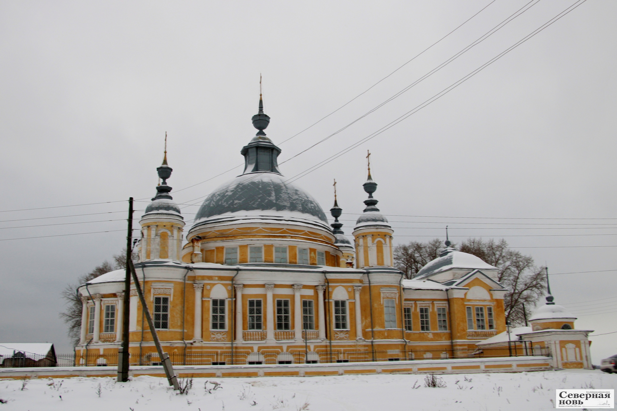 Архитектурный ансамбль Воскресенского погоста отреставрируют в Устье